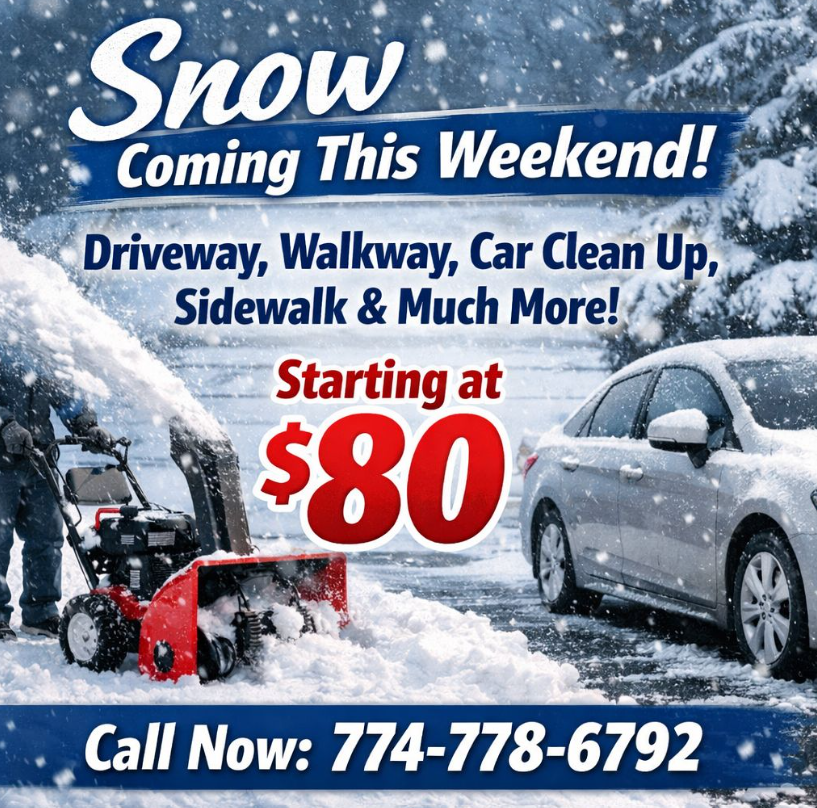 snow removal service good price in Boston — Cleaning