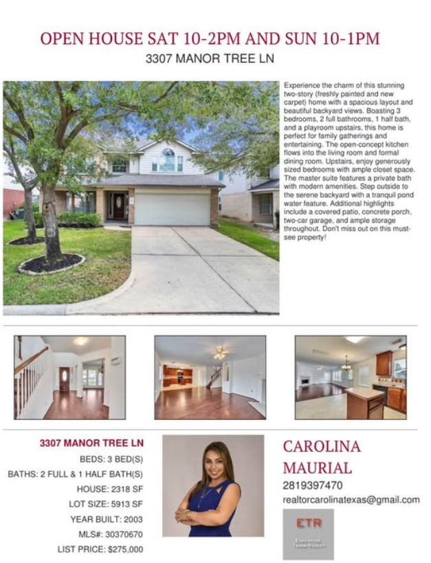 🏡 OPEN HOUSE ALERT! in Houston — Houses